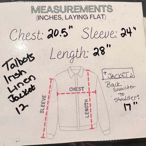 Talbots Irish Linen Blazer 12 Career Business Office Academia Quiet Luxury Date - Picture 2 of 7